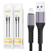 KINGLEEN (K68) 1M 6A Fast Charging High Quality Lightning Data Sync Cable Cord For Apple iPhone iPad iPod