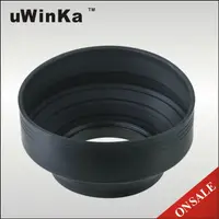 在飛比找樂天市場購物網優惠-又敗家@uWinka原生橡膠三用遮光罩62mm遮光罩UL-6