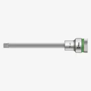 Wera 003855 1/2" Drive Zyklop Torx Bit Socket with Holding Function T45 Long