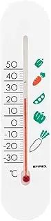 EMPEX TG-6645 Thermometer, Temperature, Analog, Wall Mounted, Magnet, Flu, Made in Japan, Home, Living Room, Office, School, Magnetic Thermo