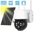 Outdoor Home Solar Security Camera Wireless WiFi PTZ CCTV Battery Powered System