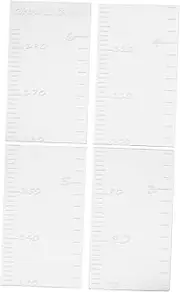 ULDIGI Growth Chart Wall Sticker for Boys and Girls Boys and Girls Height Measurement for Wall Decor Indoor Height Chart Simple Delicate Design