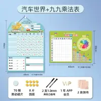 在飛比找樂天市場購物網優惠-自律打卡器 計劃表 行程規劃表 易飛兒童成長自律表獎勵貼紙孩