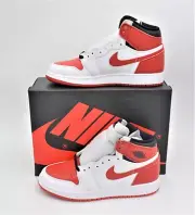 NEW AIR JORDAN 1 RETRO HIGH OG SHOES BOYS GS 7Y WOMEN SZ 8.5 RED 575441-161