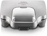 Sunbeam GR6250 Big Fill Toastie Maker | 2 Up Sandwich Toaster | Non-Stick Plates