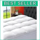 Machine Washable King Size Soft Down Alternative Mattress Protector - 80x78 in