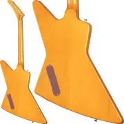 Epiphone Inspired by Gibson 1958 Korina Explorer White Pickguard (Aged Natural)