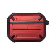 Armor Style Airpods pro Case TPU + Metal Buckle Generation Bluetooth Headset Case Hot - Airpods pro