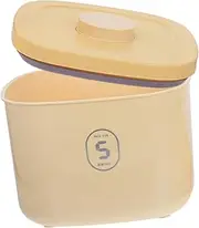 Grain Storage Barrel Cat Food Canister Jar Airtight Airtight Dry Pet Food Bucket Air Dog Bucket Holder Seal Household Cat Feeding Storage Lids Container Yellow The Pet