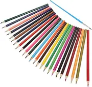Yardwe Pcs Water Soluble Coloring Pencils Boys and Girls Colouring Set Washable Crayons for Boys and Girls Artists