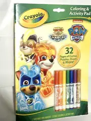 Crayola Paw Patrol Mighty Pups charged up coloring activity pad for ages 3+