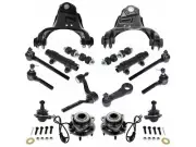 Front Wheel Hub Control Arm Ball Joint Tie Rod End Kit For Chevy S10 RF328QX (for: Chevrolet)