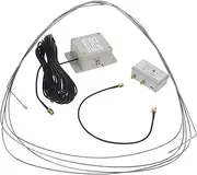 DOITOOL 1 Set Mla-30 Antenna Tv Antenna Medium Wave Antenna Ring Antenna Active Receiving Antenna White