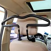 Car Clothes Holder Soft Car Coat Hangers Back Seat Headrest Coat Clothes Hanger Jackets Suits Holder Rack for Coats, Shirt Dress, Tie, Pants & Dress Clothes