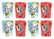 ICE BREAKERS Ice Cubes Variety Fruit Flavored, Sugar Free Gum (Pack of 8) Deals