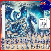 2024 New Dragon Advent Calendar Blind Box Action Figure Toy Christmas Gifts