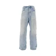 [PURPLE BRAND] PURPLE BRAND 'P018' Baggy Fit jeans Man 30 30 Blue