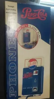 Vintage 1995 Pepsi Retro 50s Diner Vending Machine Telephone - New