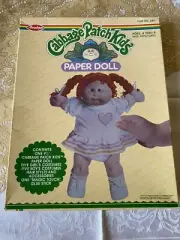 CABBAGE PATCH KIDS 9 1/2" PAPER DOLL 1983 NIB