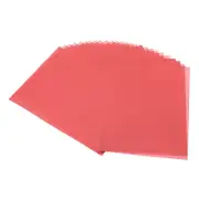 110 Sheets Vellum Paper 4.25x5.5 Printable Translucent Paper 100GSM, Red