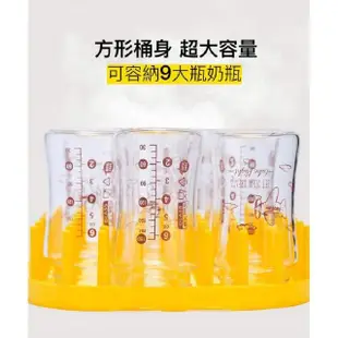 【Piyo Piyo 黃色小鴨】觸控式蒸氣烘乾消毒鍋溫奶器組(奶瓶 奶嘴 餐具 調乳 媽媽寶寶菁品獎 Momo獨家)