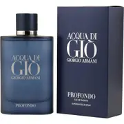 Acqua Di Gio Profondo Edp Spray By Giorgio Armani For Men - 125 Ml