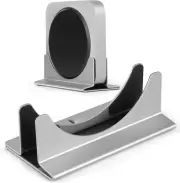 Mac Mini Stand Aluminium Vertical Holder Desk Mount - Universal Fit for All Mac