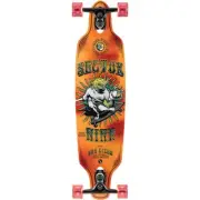 Sector 9 Mini Fractal 9Er Orange Complete Skateboard - 8.75x34 Sidewinder