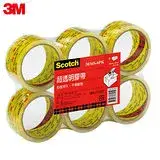 在飛比找遠傳friDay購物優惠-3M Scotch 3036S-6PK OPP超透明封箱膠帶