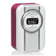 View Quest Purple Christie DAB+ FM Digital Radio/NFC Bluetooth Portable Speaker