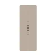 NNETM Natural Rubber PU Yoga Mat Non-Slip & Shock-Absorbing