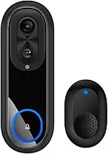 Aswalling 5G 2.4G WiFi Video Doorbell 1080P Wireless Smart Intercom Camera IP65 Waterproof Ring Bell with 7000mAh Battery