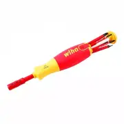 Wiha 28395 Insulated SlimLine Precision Pop Up Screwdriver Set, Slotted/Phillips