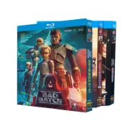 Star Wars The Bad Batch Season 1-3 (2024) Film TV Series BD 6 Disc All Region