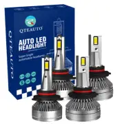 4 9005/HB3/H10 9006/HB4 LED High Beam Low Beam 6000K For 1993-1997 Infiniti J30 (for: Honda)