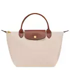 SALE Longchamp Handbag LE PLIAGE ORIGINAL Foldable Papier/Brown Size S NEW