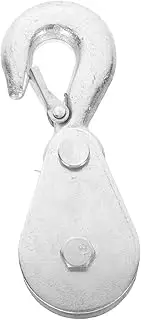 GETAJGHSD Heavy Duty Pulley Block Hook Lifting Pulley for Utv Atv Load Capacity Smooth for Motocross Lifting Tasks Construction
