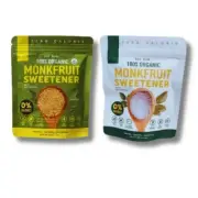 Organic monk fruit sugar Natural sweetener Healthy Friendly Zero Calorie Keto