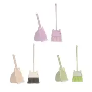 Children Sweeping House Cleaning Toy Set Kids Broom Dustpan Set for Age 3-6