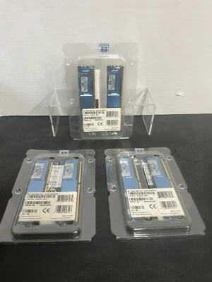 HP 16GB FBD PC2-5300 SDRAM DDR2 (2 X 8GB) 398709-071 413015-B21 Memory Kit Lot