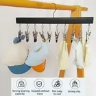 Hat Hanger Strong Clamping Force Space-saving 10 Hooks Clothes Coat Hat Towel