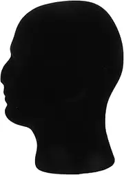 LIFKOME Desktop Hat Display Rack Mannequin Head Stand for Wigs Caps Hats for Retail Use Shops Supermarkets and Home Display