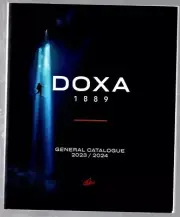 DOXA WATCHES WATCH 1889 GENERAL CATALOGUE BROCHURE 2023 - 2024