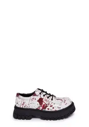 [Trickz N' Treatz] Teen Craft Oxford Shoes - Scream Queen