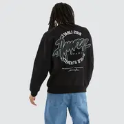 [Americain] Drip Relaxed Sweater Jet Black