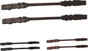 Majestic Ally Pair of Rolled Leather Buckeled Grab Strap for English Saddles, Hand Hold Strap for Safety When Riding Horse - Pack of 2