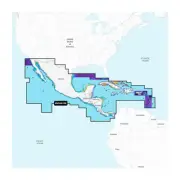 Garmin Navionics Vision+ NVSA010R Central America Caribbean Chart Map micro/SD