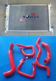 Aluminum Radiator BA BF Falcon XR6 Fairmont Turbo 10/02- 4/08 For Ford & Hose RE