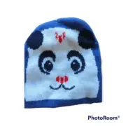 Blue Panda Bear Winter Hat Beanie Kids Toddler -NEW-g51