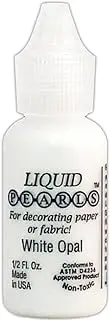 [Ranger] Liquid Pearls Dimensional Pearlescent Paint . 5oz White Opal